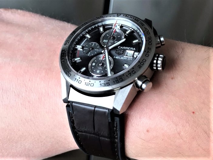 Tag heuer 2025 carrera 01 titanium